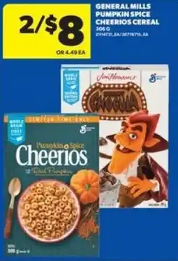 Real Canadian Superstore General mills pumpkin spice cheerios cereal offer