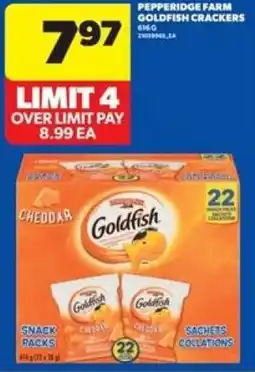 Real Canadian Superstore Pepperidge farm goldfish crackers offer