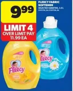 Real Canadian Superstore Fleecy fabric softener offer