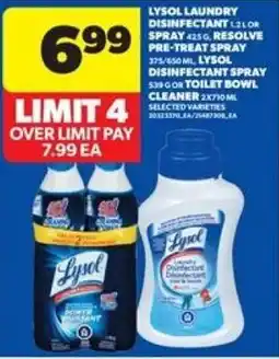 Real Canadian Superstore Lysol laundry disinfectant offer