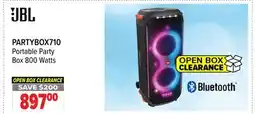 2001 Audio Video PARTYBOX710 Portable Party Box 800 Watts offer