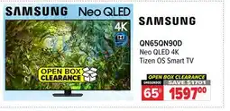 2001 Audio Video QN65QN90D SAMSUNG 65 Neo QLED 4K Tizen OS Smart TV offer