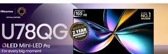 2001 Audio Video 55U78QG 55 MINI-LED 165HZ 3000 NIT offer