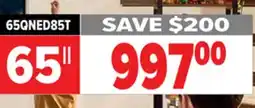 2001 Audio Video 65QNED85T LG QNED 65 offer