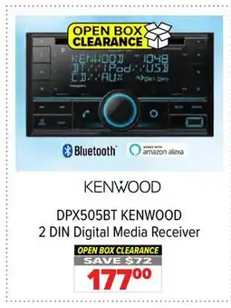 2001 Audio Video DPX505BT KENWOOD 2 DIN Digital Media Receiver offer