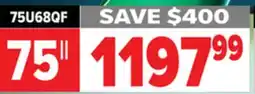 2001 Audio Video 75U68QF 75 MINI-LED 144HZ 1000 NIT offer