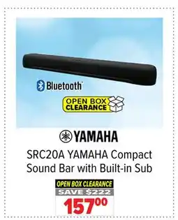 2001 Audio Video SRC20A YAMAHA Compact Sound Bar with Built-in Sub offer