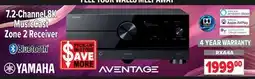 2001 Audio Video RXA4A YAMAHA 7.2-Channel 8K MusicCast Zone 2 Receiver offer