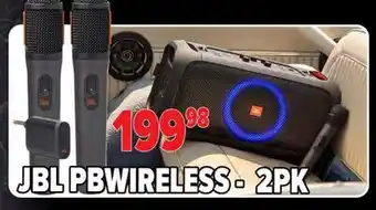 2001 Audio Video JBL PBWIRELESS-2PK offer