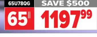 2001 Audio Video 65U78QG 65 MINI-LED 165HZ 3000 NIT offer