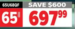 2001 Audio Video 65U68QF HISENSE 65 U68QF QLED Mini-LED offer