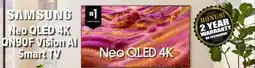 2001 Audio Video QN55QN90F SAMSUNG 55 Neo QLED 4K QN90F Vision AI Smart TV offer
