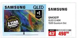 2001 Audio Video QN43Q7F QLED Q HDR 1500 Quantum Dot offer