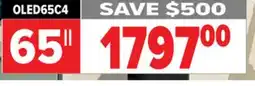 2001 Audio Video OLED65C4 65 LG OLED EVO offer