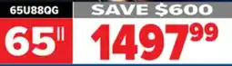 2001 Audio Video 65U88QG 65 Hisense MINI-LED 165HZ 5000 NIT offer