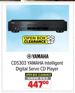 2001 Audio Video CDS303 YAMAHA Intelligent Digital Servo CD Player offer