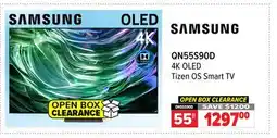 2001 Audio Video QN55S90D SAMSUNG 55 4K OLED Tizen OS Smart TV offer