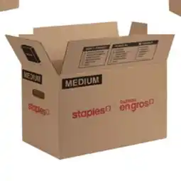 Staples Staples Moving Box - Medium - 23 L x 15 W x 15 H offer