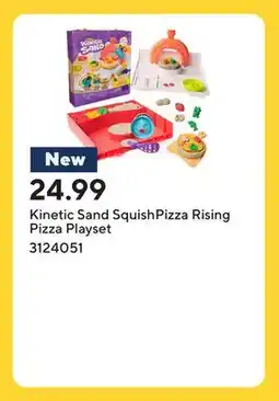 Staples Kinetic Sand SquishPizza Rising Pizza Playset offer
