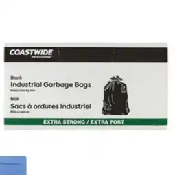 Staples Staples Industrial Extra-Strong Garbage Bags, 35 x 50, Black, 100 Pack offer