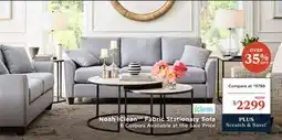 La Z Boy Noah iClean Fabric Stationary Sofa offer