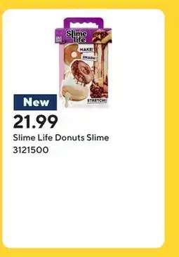 Staples Slime Life Donuts Slime offer