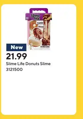 Staples Slime Life Donuts Slime offer