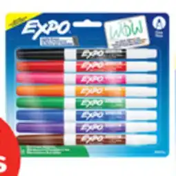 Staples Expo Dry Erase Markers, Fine Assorted, 8pk offer