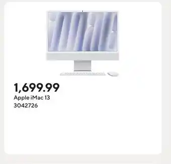 Staples Apple iMac 13 offer