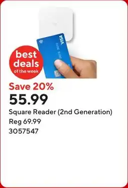 Staples Square Reader (2nd Generation) offer