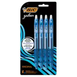 Staples Gelocity Retractable Gel Pens, 4 pk offer