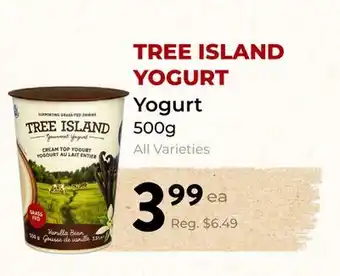 Marche Leo's TREE ISLAND YOGURT Yogurt offer
