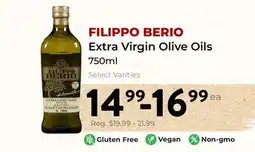 Marche Leo's FILIPPO BERIO Extra Virgin Olive Oils offer