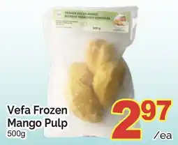 T&T Supermarket VEFA FROZEN MANGO PULP, 500g offer