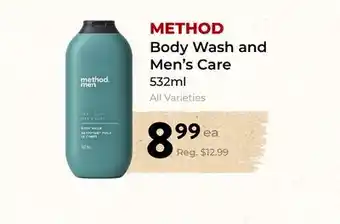Marche Leo's METHOD Body Wash and Men's Care offer