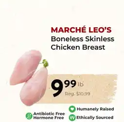 Marche Leo's MARCHÉ LEO'S Boneless Skinless Chicken Breast offer