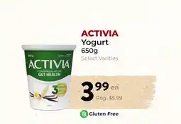 Marche Leo's ACTIVIA Yogurt offer