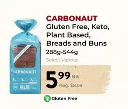 Marche Leo's CARBONAUT Gluten Free, Keto, Plant Based, Breads and Buns offer