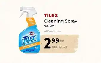 Marche Leo's TILEX Cleaning Spray offer