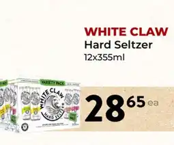 Marche Leo's WHITE CLAW Hard Seltzer offer
