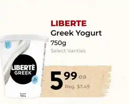 Marche Leo's LIBERTE Greek Yogurt offer