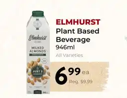 Marche Leo's ELMHURST Plant Based Beverage offer