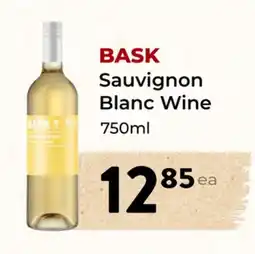 Marche Leo's BASK Sauvignon Blanc Wine offer