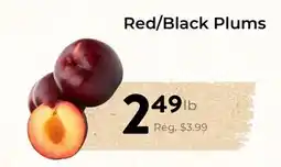 Marche Leo's Red/Black Plums offer