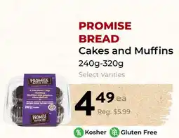 Marche Leo's PROMISE BREAD Cakes and Muffins offer