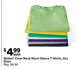 Michaels Gildan Crew Neck Short-Sleeve T-Shirts offer