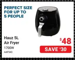 Visions Electronics Hauz 5L Air Fryer offer
