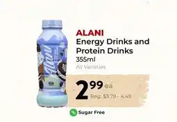 Marche Leo's ALANI Energy Drinks and Protein Drinks offer