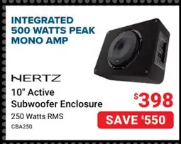 Visions Electronics Nertz 10 Active Subwoofer offer