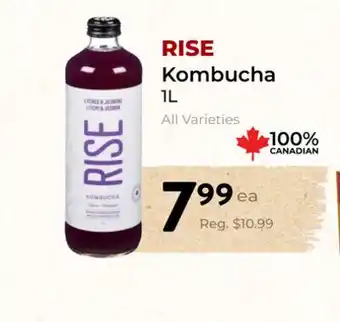 Marche Leo's RISE Kombucha offer